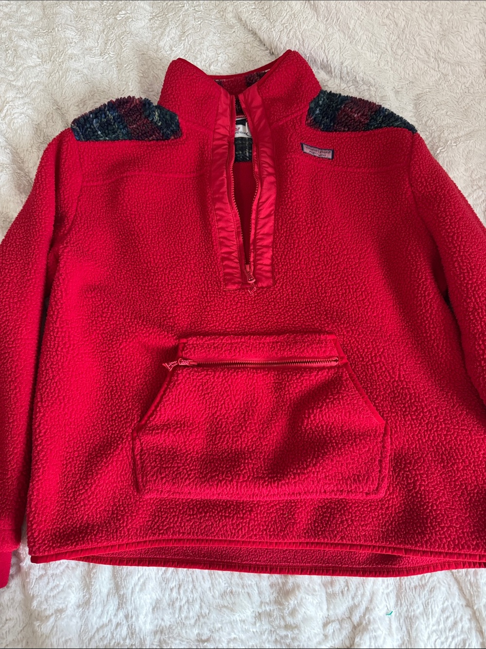 Vineyard Vines Pullover Sherpa